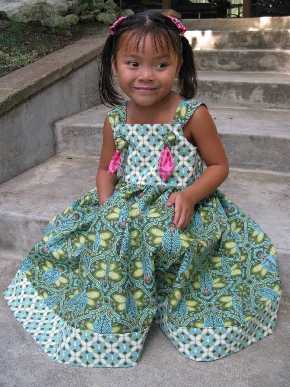 Forget Me KNOT Dress Pattern-PDF file