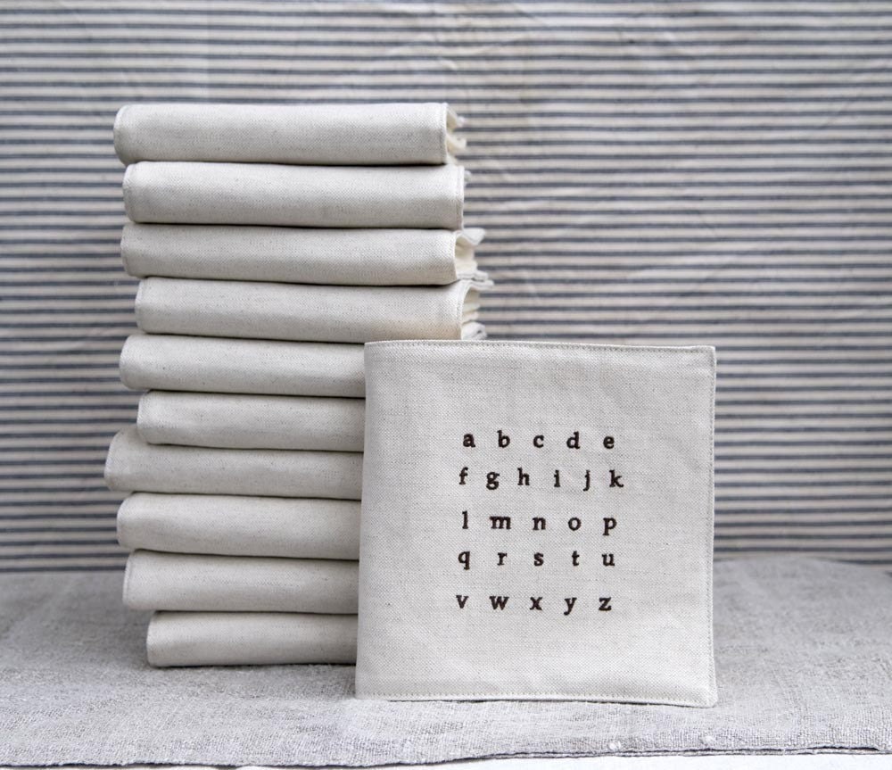 fabric alphabet book