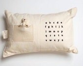 abc bear pillow