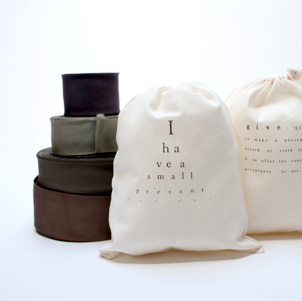 2 cotton bags with text - pilosale