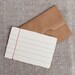 sewn card