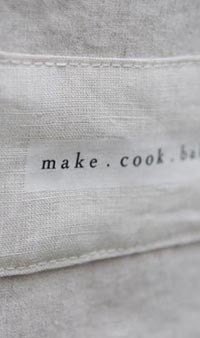 hemp half apron