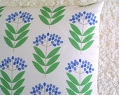 Blue Elderberry cushion cover