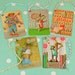 Five Greetings Card Tags