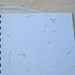 Pressed Statice JOURNAL NOTEBOOK Recycled Handmade Flower Paper