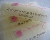 Luscious Lips Lip Balm Coconut Milk and Peaches