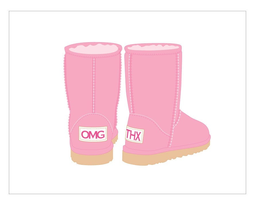 Boot Thank You Card