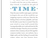 Time Sympathy Card