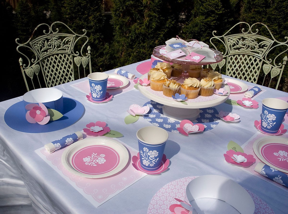 PRINTABLE Girls Tea Party