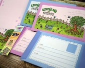 Come Out and Play Letter Set - 8 sheets with envelopes, for writing, corespondence, recycled