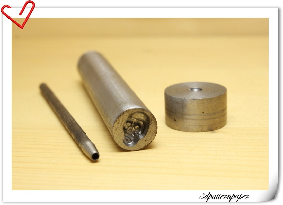 Skull rivets setting tools 10mm x 7mm S4