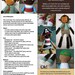 Mikey Monkey PDF printable pattern