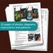 Felt Gadget Cozy PDF pattern with four applique designs