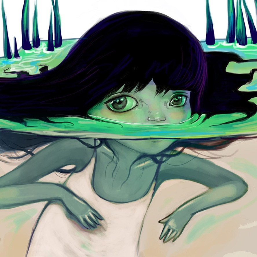 Ophelia Limited Edition Art Print