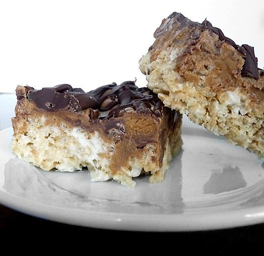 SAMPLE ...Peanutbutter Cup Rice Crispie treats....