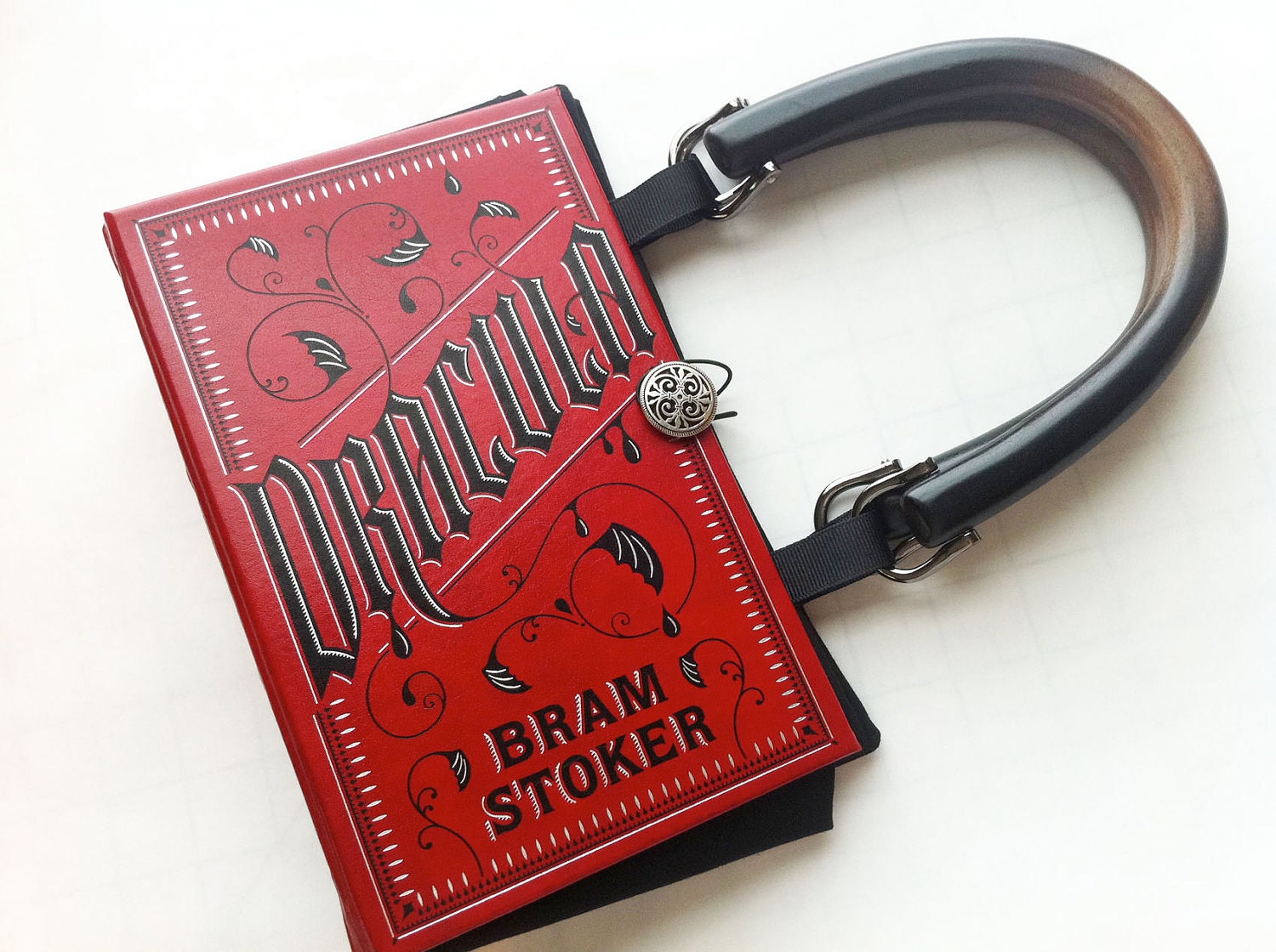 Dracula Book Purse or Book Clutch