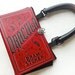 Dracula Book Purse or Book Clutch