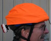 Bright Orange Bicycle Helmet Cover Waterproof