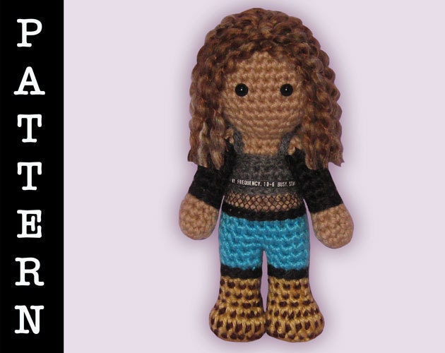 Crochet Pattern - Amigurumi Mimi Doll