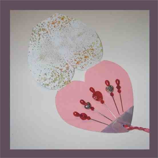 Decorative Quilting Pins - Queen of Hearts - Scrapbooking Accessory