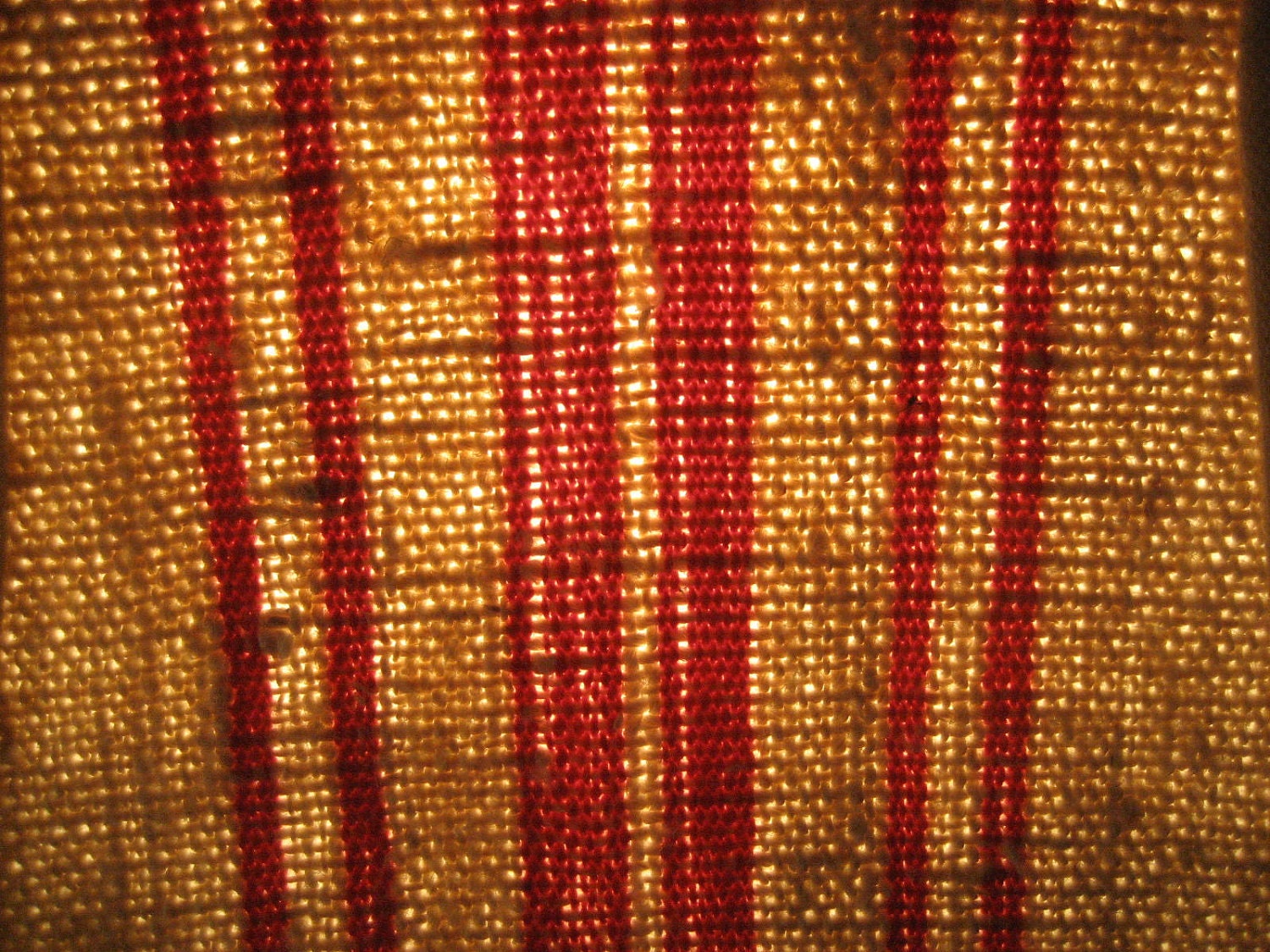 Antique Grainsack Square Lampshade