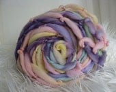 Handspun  Yarn - Thick and Thin - Tea Party