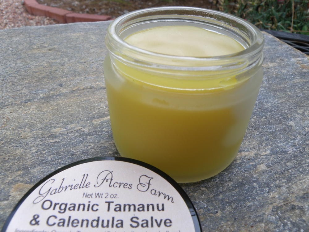 Tamanu Calendula Organic Herbal Salve