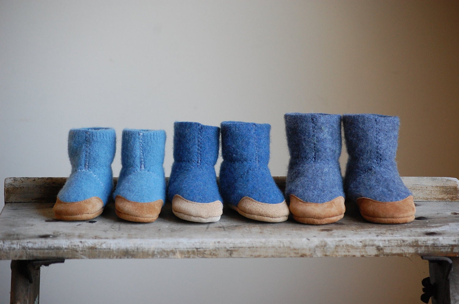 Toddler Slipper Socks, Children Winter Shoes, Baby Shoes, sizes 0-12, 6-18, 12-24 months, Come Blow Your Horn