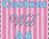 Custom Web Ad - Craftcult Craftopolis etc - Internet or Print