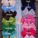 20 hair bows / 1.00 each / infant toddler/ favors/ birthdays/ starter set