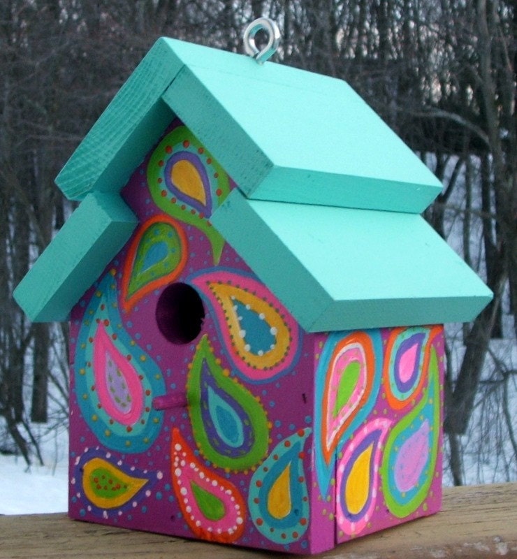 crazy birdhouse