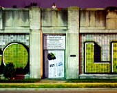 8x12 - Neglected Beauty, Fine Art Print, Abandoned Building, Detroit architectural, landscape color photography "GOLD"