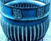 Blue 3/4 burn barrel