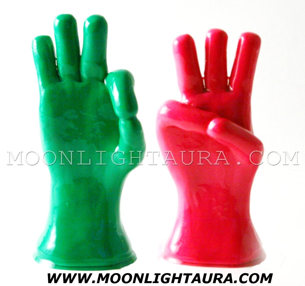 Shiny Sign Language Hands - Any 2 Letter Word in ASL Your Choice