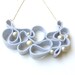 Kune Felt Necklace - Light Gray
