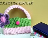 Crochet Pattern PDF for Nintendo DS Lite Case w/ Handle, Purse, Hand Bag for girls, toddlers