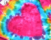 HEART T  shirt. long sleeve, cotton, hand dyed, child, youth - SplendidLittleStars