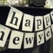New Year Banner HAPPY NEW YEAR Decoration