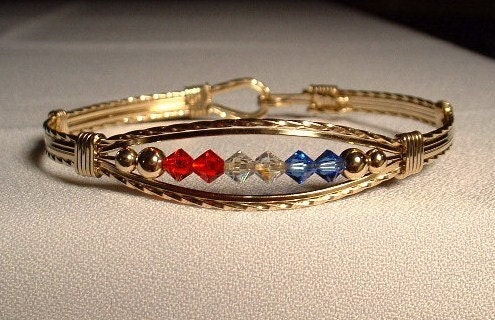 MOTHER / GRANDMA BRACELET with birthstones