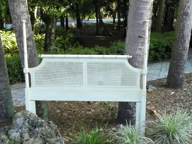 Vintage Henry Link Bali Hai Queen Headboard
