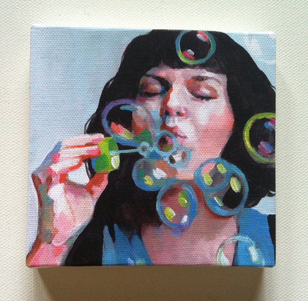Jenny / Tiny canvas print