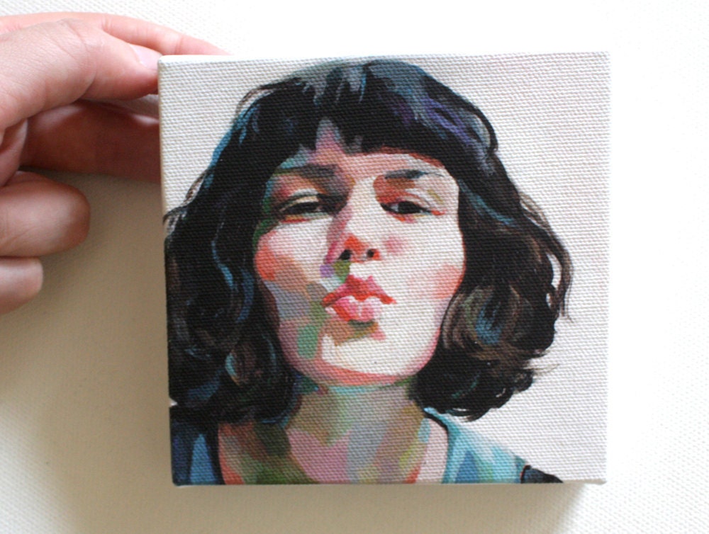 Jenny / Tiny canvas print