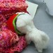 Needle Felted Dog Maltese Puppy Wool Sculpture