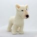 Needle Felted Dog Bull Terrier Soft Sculpture Wool Gift Collectible