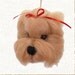 Needle Felted Dog Yorkshire Terrier Hanging Ornament