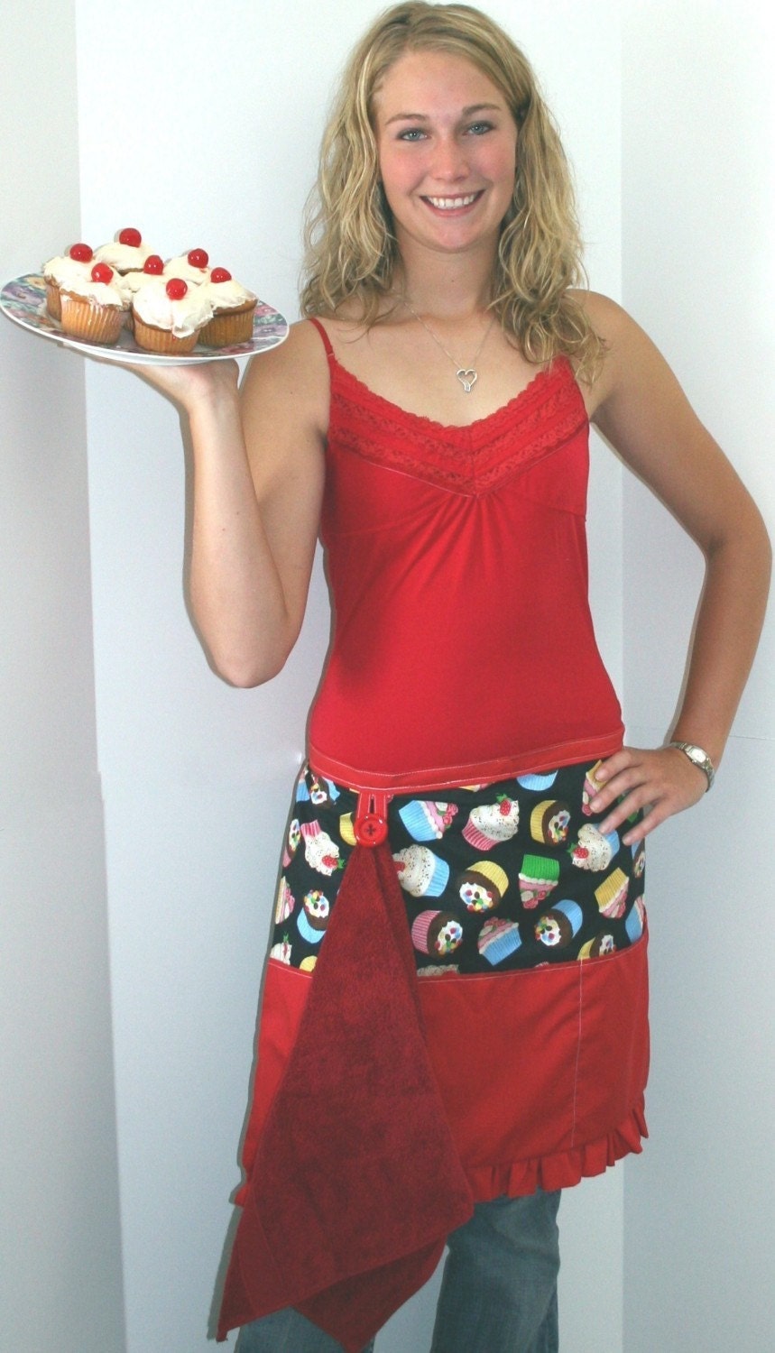 Reversible Towel Handy Apron pdf Sewing Pattern