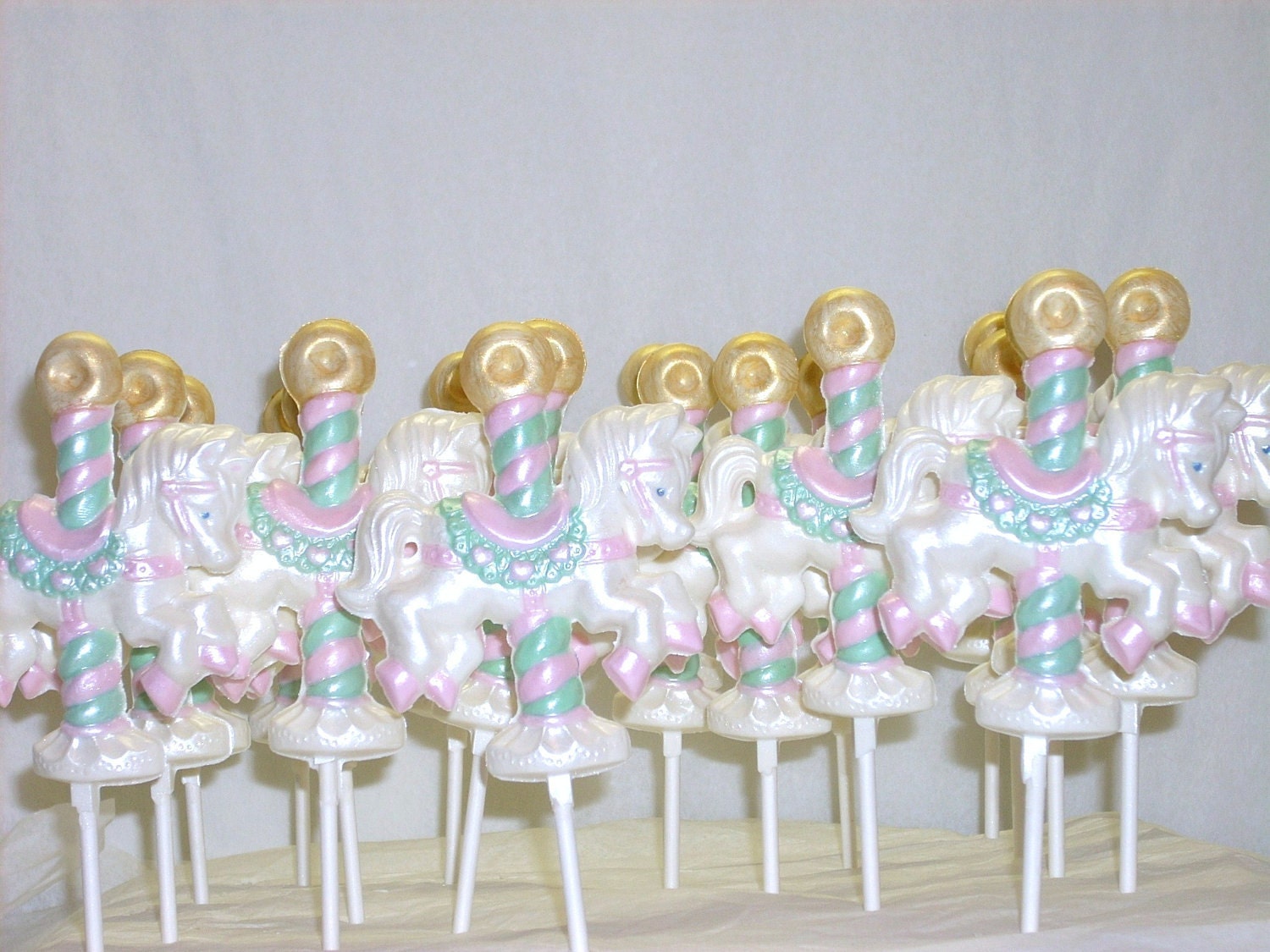 Chocolate Carousel Horse Lollipops 10