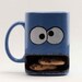Cookie monster type dunk mug