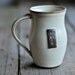 Cream Hope Coffee Mug - Wheelthrown
