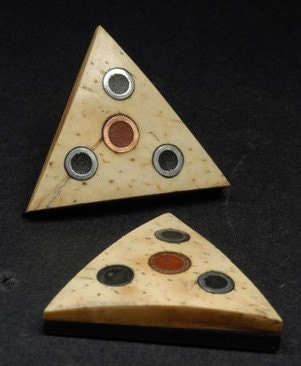 Lucky Six-Eight  coconut Earrings